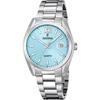 Acero Clasico Nerezová ocel Modrý ciferník Quartz F20707-2 Pánské hodinky