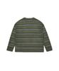 C WEAR BY THE GENIUS See-Through Craft Knit Pullover Khaki