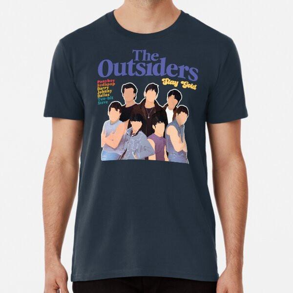 The Outsiders*choose Medium Sticker* T-Shirt S-5XL Best T-Shirt