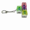 LED Keyboard Keychain Fidget Toys Crystal Clicker Sensory Toy for Stress Relief Keyboard Keychain Fidget Gadget for Adults Amagi