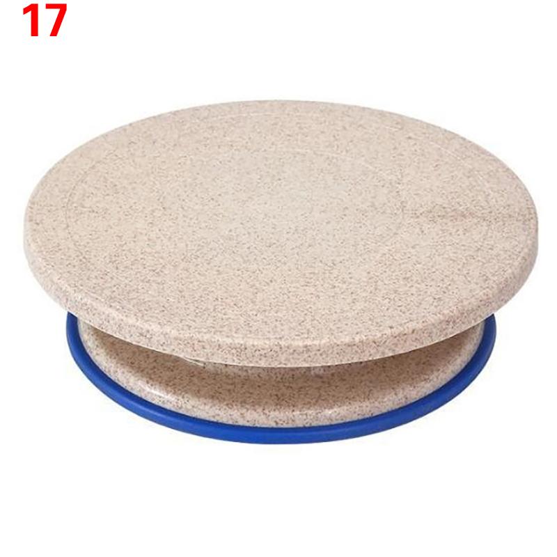 1 Pezzo Piatto Rotante per Torta Base Antiscivolo Per Scultura Ceramica Pittura Decorazione Torta Adatto Per Appassionati di Pasticceria e Ceramica