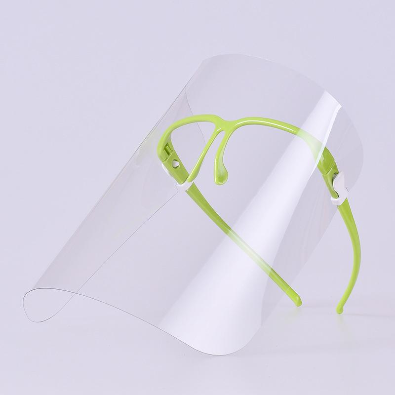 Face Shield Transparent Full Face Cover Safety Protective Film Tool Anti-Oil Anti-Fog Kitchen House Clean Dust Proof Mask