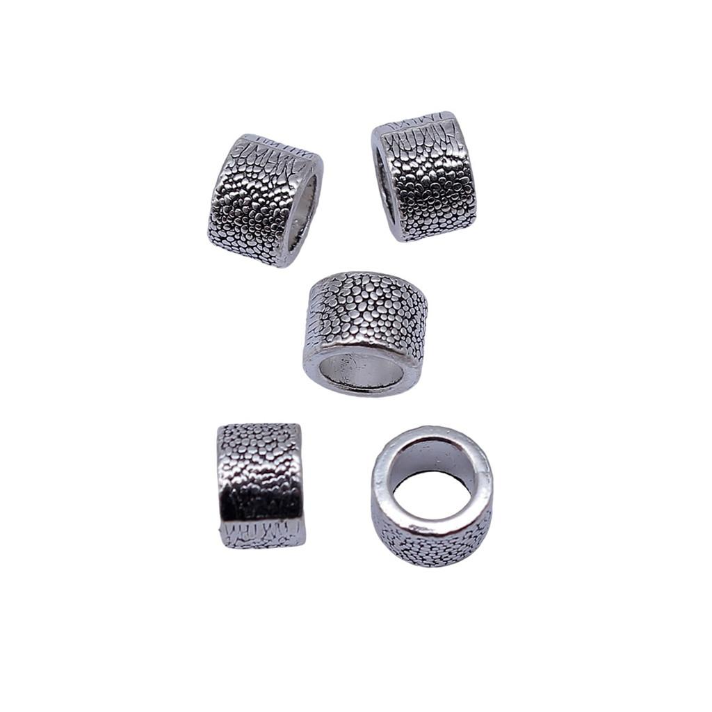 Tribal Pattern Tube Beads Charms Braided Spacer Beading For Jewelry Materials