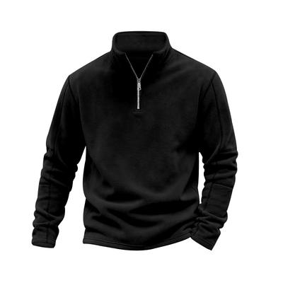 2025 New Autumn and Winter Loose Stand Collar Zipper Base Sweatshirt