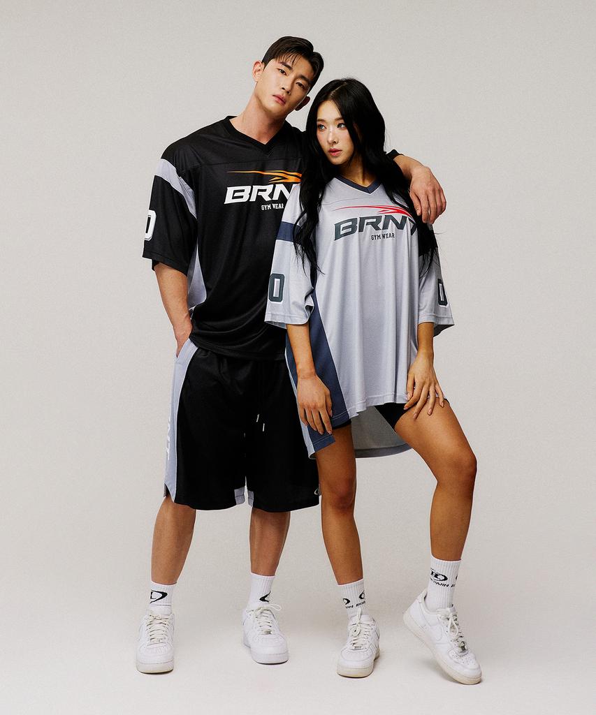 BORN TO WIN Mesh Football Jersey T-Shirts (3 Color)