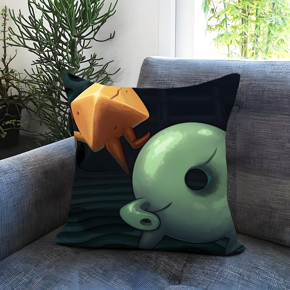 Popular Sslay the Spireing Cushion Cover Comfortable Reversible Pillow Cover Ideal for Car Sofa Bedroom  Beyond