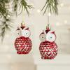 2Pcs Donut Xmas Tree Hanging Exquisite Christmas Santa Claus Pendant  New Year