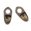 20Set Alloy Boot Lace Hooks Lace Fittings with Rivets for RepairCampHikeClimb Accessories(#7