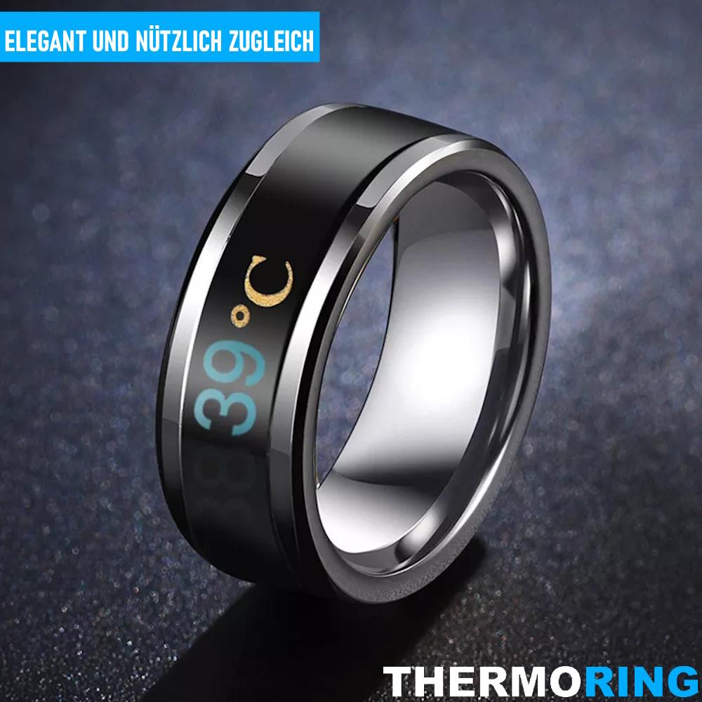 THERMORING Körpertemperatur Smart Ring Thermometer Intelligenter Temperatur Ring