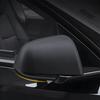 For Tesla Model Y - Left + Right Side Rear View Side Mirror Cover Black