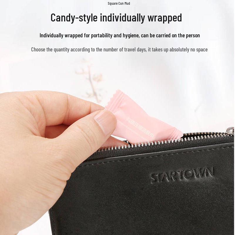 Disposable Compressed Towels: Essential for Influencers - Travel-Friendly Cotton Face Towels & Makeup Removers