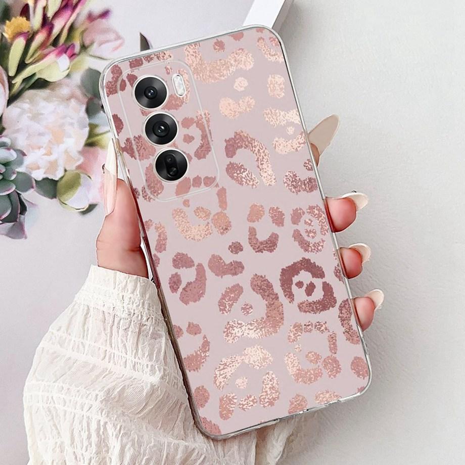 Soft Clear Silicone Back Cover For Oppo Reno12 Pro CPH2629 Phone Case Marble Butterfly Capa For Reno 12 12Pro 5G CPH2625 Capa