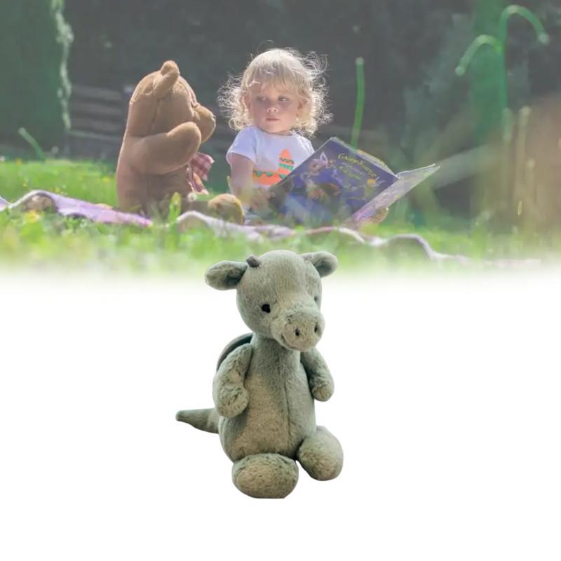 Bashful Green Dragon Plush Toys Birthday Gifts Valentine Day Surprise Gifts