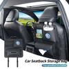 YNEPB1 Car Backseat Organizer Storage Bag Cup Holder Anti Kick Mat For Volkswagen VW T5 Amarok 2013 Passat Golf 4 5 6 7 MK4 MK7