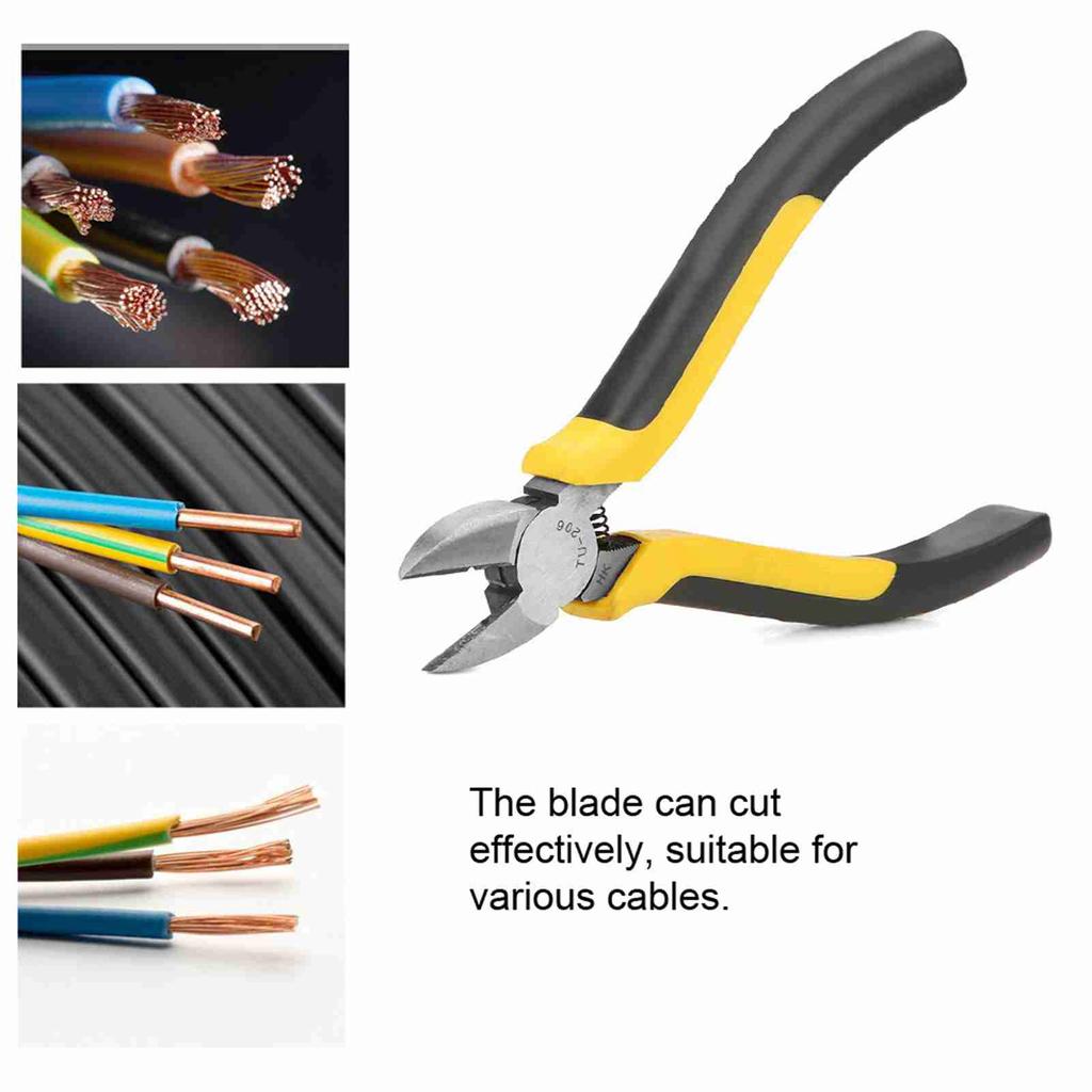 6 Zoll Elektronische Seitenschneider Zange Kabel Seitenschneider Drahtschneider Werkzeug TU206