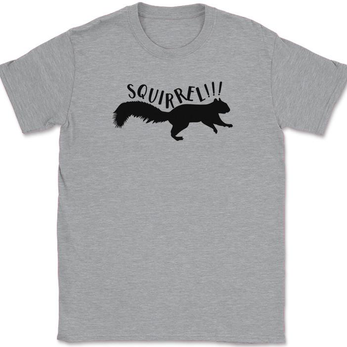 Squirrel T-Shirt Funny Movie Up Humor Animal Graphic Gift Tee