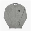 Comme Des Gar Ons Unisex Cardigan Black Heart Wappen Ax N023 051