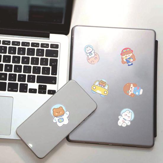 

25 шт. набор милых наклеек, легко отклеивающиеся палочки, печать высокой четкости, милые наклейки широкого применения для девочек