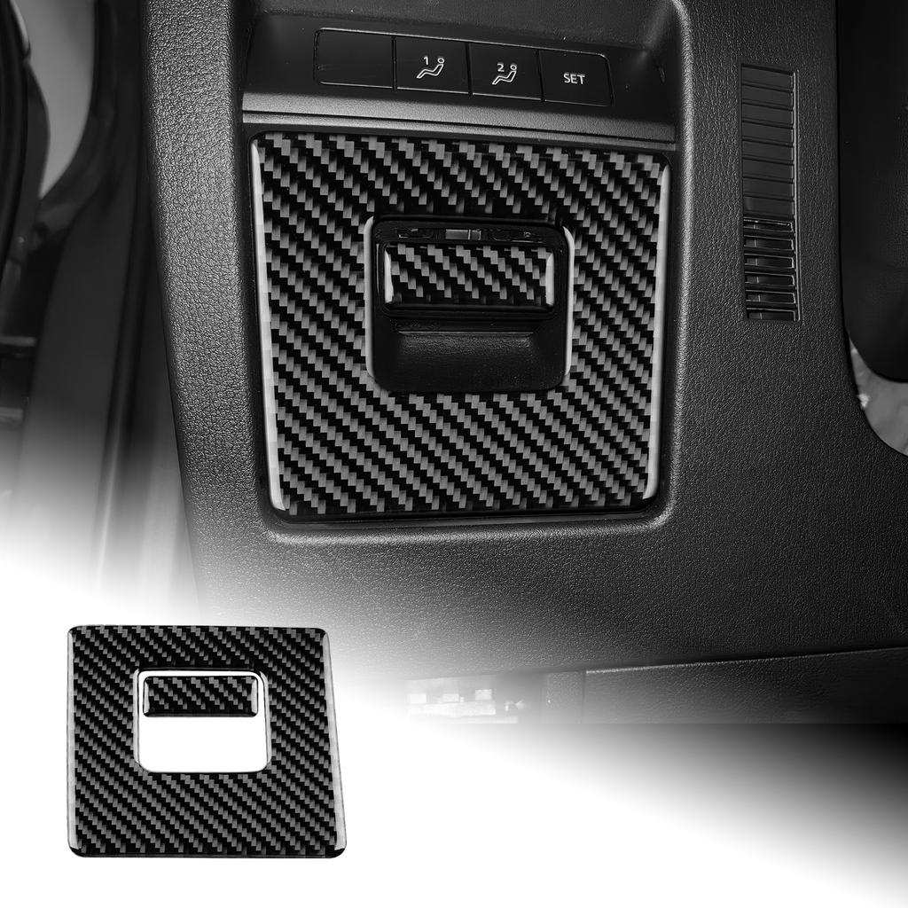 Carbon Fiber Interior Sticker for Mazda 3 BP Axela 2019-2025 LHD Driver Storage Box Cover Trim