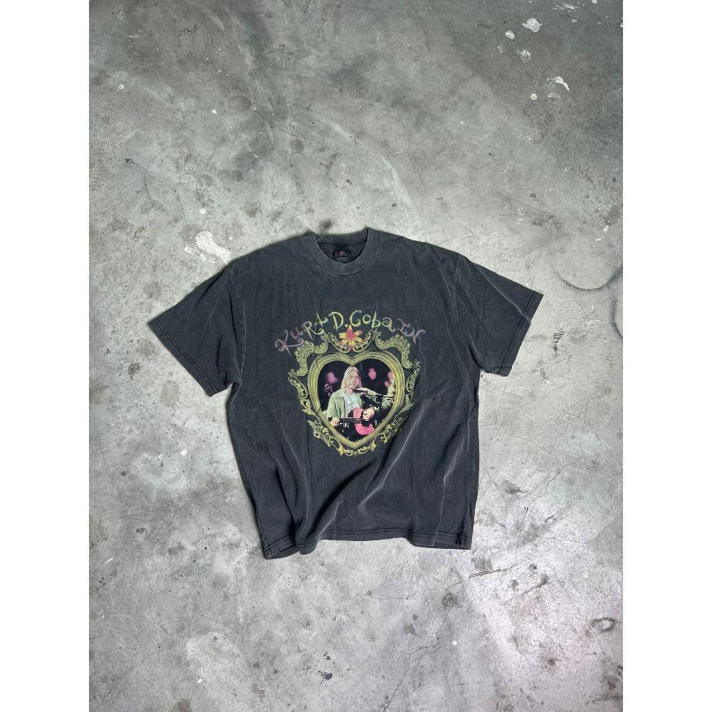 Mote Streetwear Vintage T-skjorter Grafikk Trykt Casual Løs Oversize Bomullsklær Topper T-skjorte For Menn Unisex