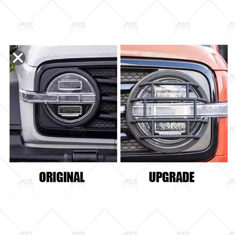 For GWM Tank 300 Headlights Cover 2025 New Design Front Lamp Protective Shell Lampshade Head Light Cover Car Accessories