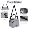 -border Crossbody Lunch Bag Large Capacity Lunch Bag Multifunctional Handheld Lunch Bag Insulated Bag Bento Bag
