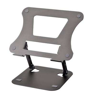 Etsumi PC Stand Folding Aluminum Alloy Gunmetal Up To [Supports 15.6 Inches] VE-2314