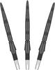 Target Darts Swiss Storm Onyx Dartspitzen 3er-Pack 26mm 30mm 35mm Schwarz Gold Sil