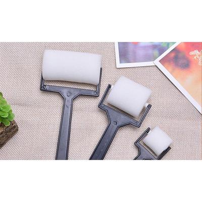 3Pcs White Sponge Brush Foam Painting Roller Brush Kids Craft Tool Drawing