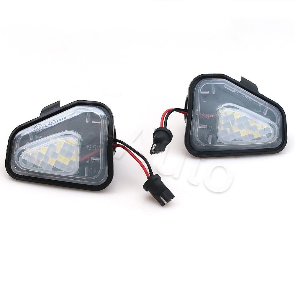 Luzes de Poça LED para Espelhos Retrovisores Volkswagen EOS, Passat B7, CC, Scirocco e Jetta