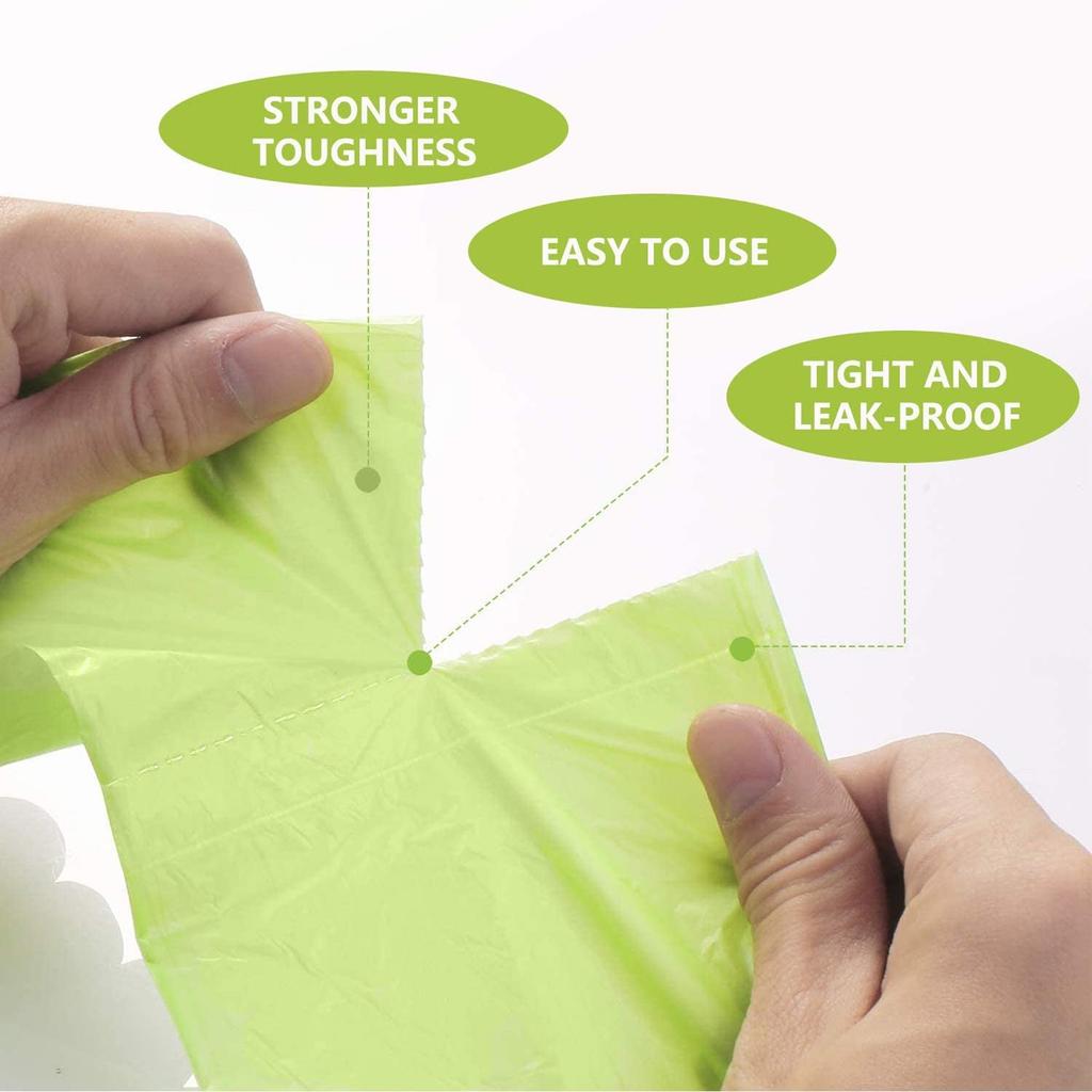 Garbage Bag, Household Thick Hand-held Vest, Flat Mouth Large Garbage Bag