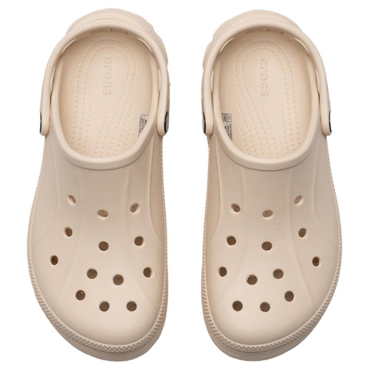 Crocs Simple Round Toe Anti-Slip Closed-Toe Slippers Unisex Slippers Beige 210062-11S