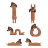 3D Craft Figurines Computer Monitor Decors,Car Central Control Screen and TV Decorations Animal Collectible Figurines