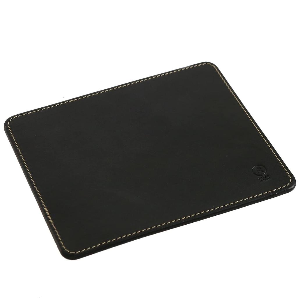PORCO ROSSO Leather Mousepad Made with Tochigi Genuine Made in Personalized Engraving Simple Suitable for Men and Perfect Gift for Entrance 60th