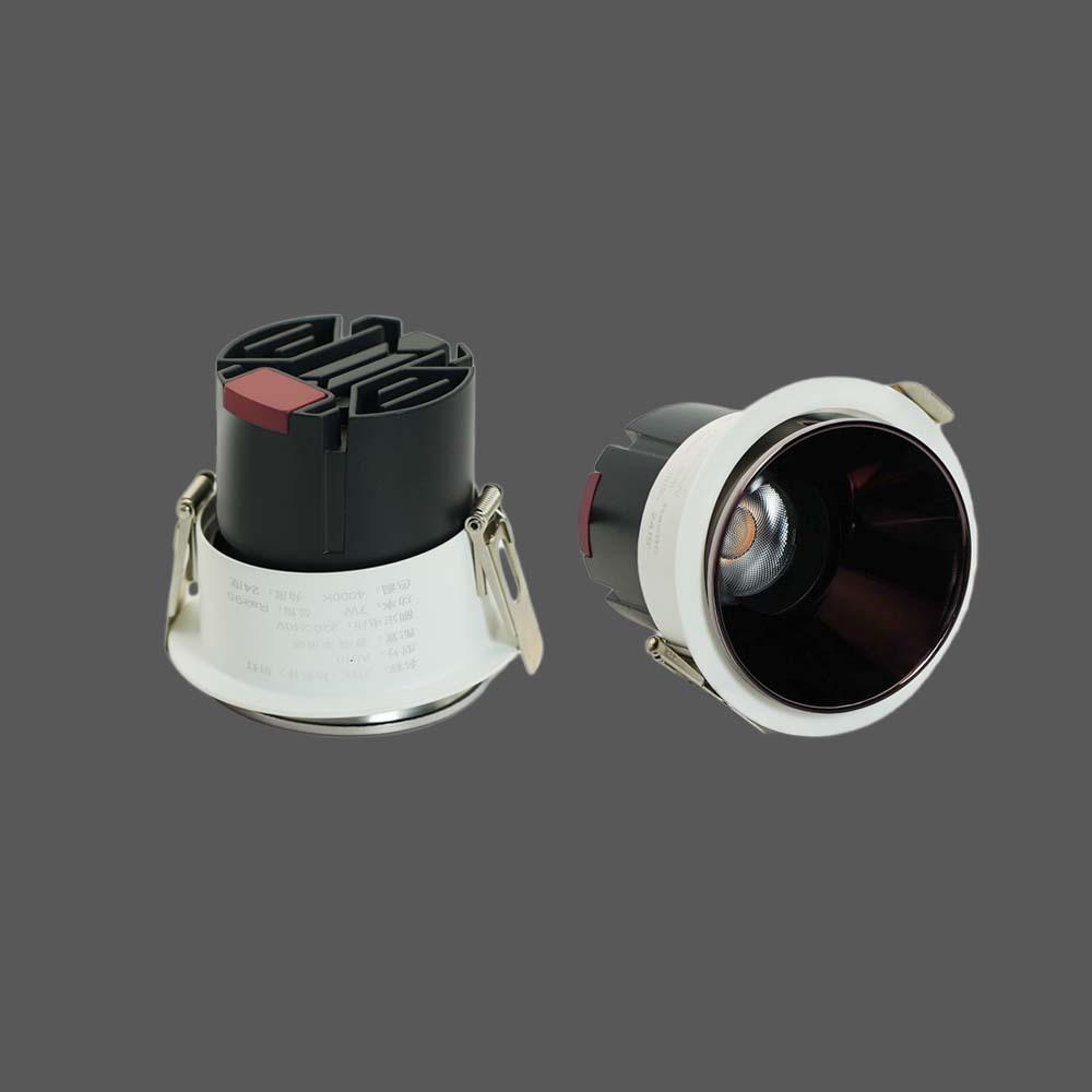 Recessed Anti-Glare LED Spotlight for Living Room, Hotel, Home – Energy & Power Saving Wall Washer Light.