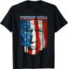 US Flag Face Trump 2024 Vintage Donald Trump Size S-4XL Shirt