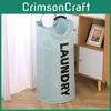 Round Collapsible Portable Laundry Basket Oxford Cloth Waterproof Bag Storage