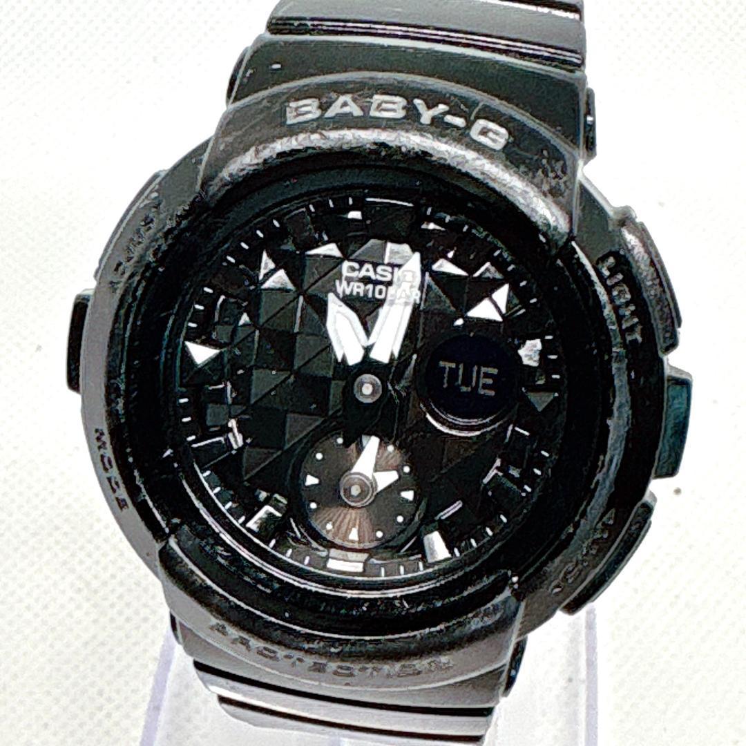 New battery CASIO Baby-G BGA-195 black ladies watch