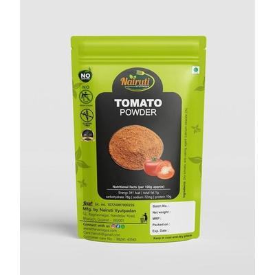 Nairuti Vyutpadan Tomato Powder 500g | 100% Pure Dehydrated Tomato Powder| Rich Flavor for Cooking, Soup, Sauce, Gravy, Pasta & Snacks