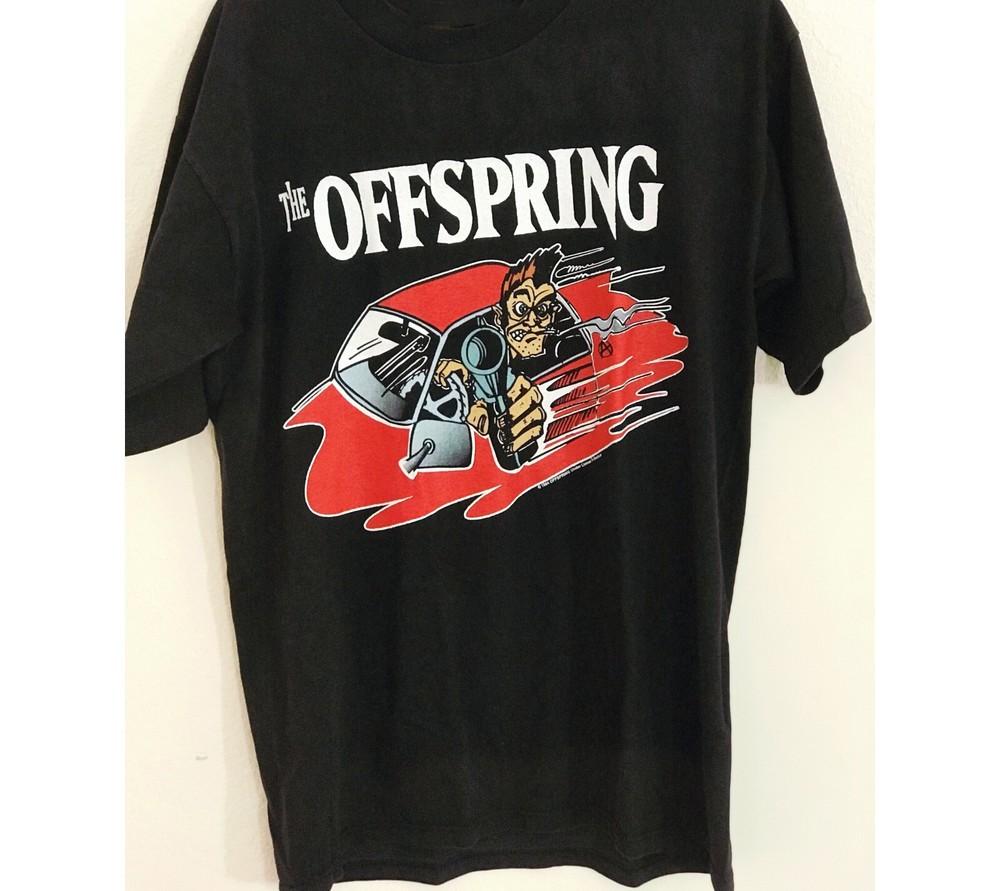Reprint The Offspring Bad Habit Cotton Black Men All Size T-Shirt Unisex T-Shirt S
