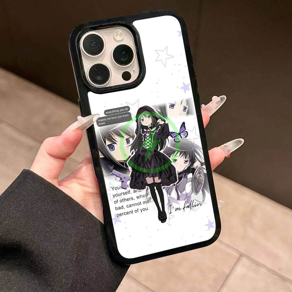

Cute Anime Puella Magi Madoka Magica For Magsafe Case For IPhone 17 16 Pro Max 15 14 Plus 13 12 11 Wireless Charging Phone Cover iPhone 14
