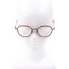 Pristine DITA Glasses AVIATIA-FOUR Clear Red Mens DTX453-A-03 Used