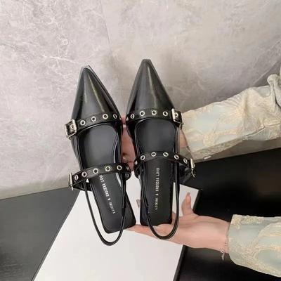 Sandals for Women Pointed Toe Daily Woman Shoes With Low Heels Summer  Comfortable Trending Anti Slip  The Best Or Trend