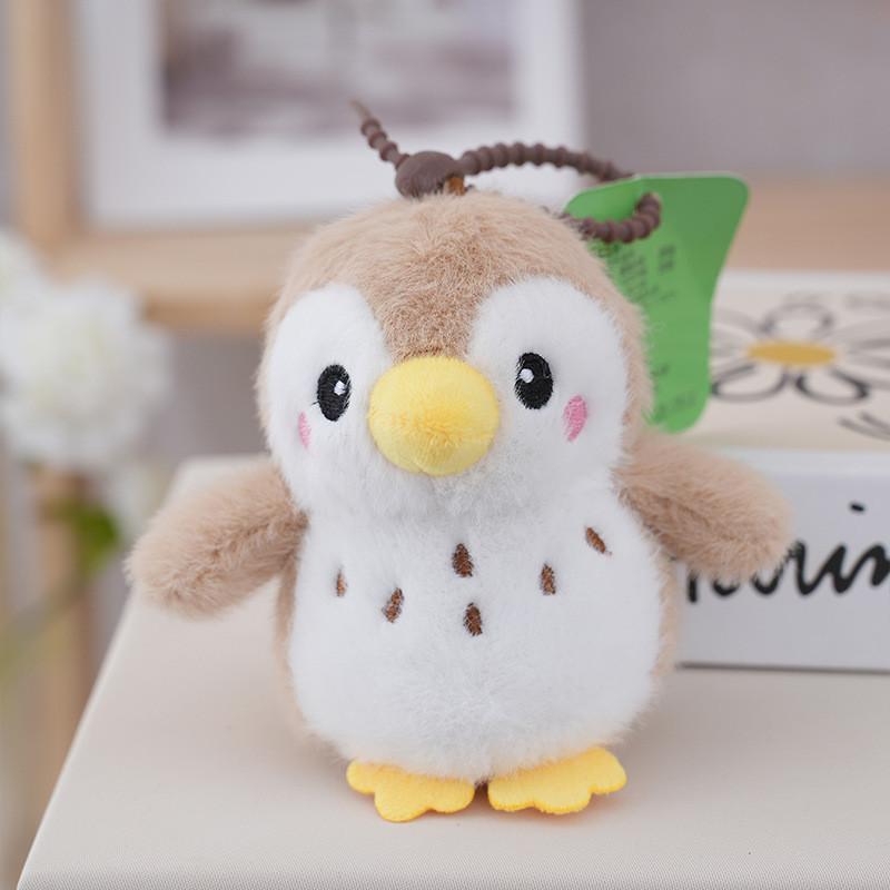 Plush Penguin Keychain Cartoon Soft Toy For Kids Backpack Decor Gift