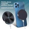 Wireless Charger Magsafe Ultra-thin Round 15W Pingguo Android Mobile Phone Fast Charging Magnetic Wireless Charging