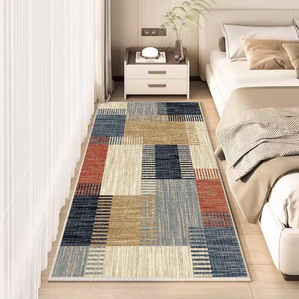 Simple Circle Velvet Carpet Children'S Room Bedroom Living Room Bedside Carpet Dirt-Resistant And Easy To Take Care Of Bay Window Floor Mat Carpet