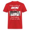 Anime Mädchen Frauen Lustige Anime Outfits Cosplay Anime Humor T-Shirt