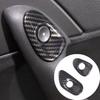 Carbon Fiber ABS Interior Door Switch Button Trim Cover For Corvette C6 2005-13