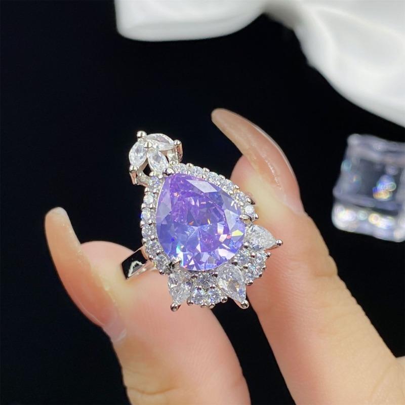 Sace Gems Classic Copper Alloy Zircon Ring Earrings Pendant Necklace Jewelry Sets Wedding Party Gifts