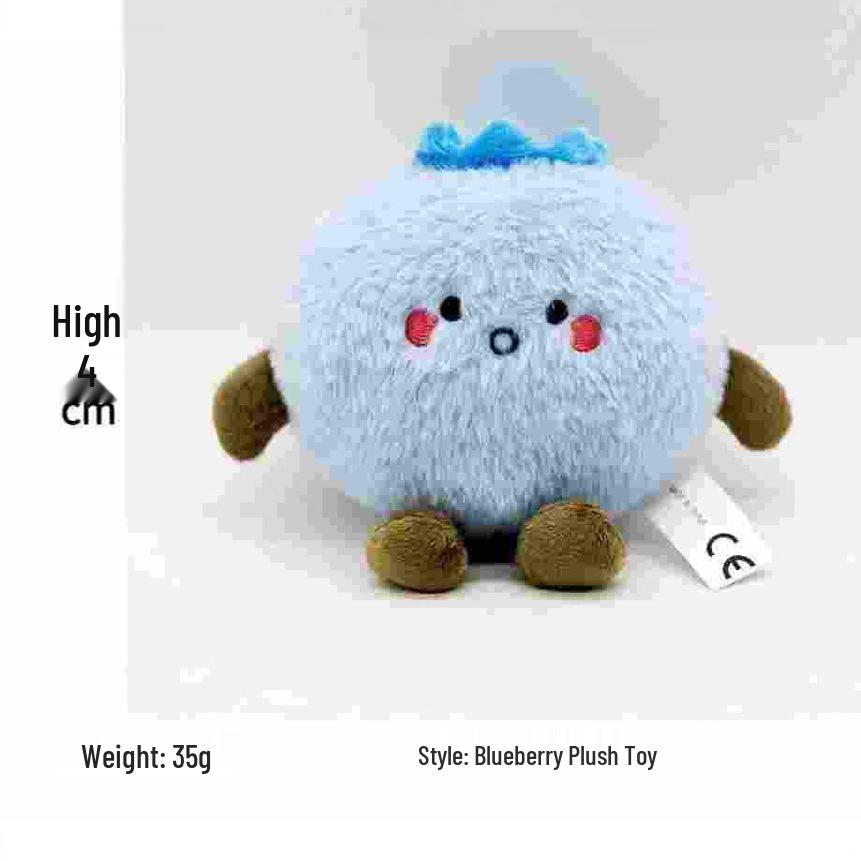 New Blueberry Plush Toy Hanging Doll